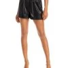 Reagan Faux Leather Shorts - Alice And Olivia