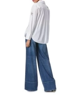 Embellished Cutout Shirt - Alice And Olivia -Alice And Olivia 12695325 fpx