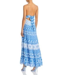 Karolina Printed Halter Dress - Alice And Olivia -Alice And Olivia 12874814 fpx