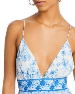 Karolina Printed Halter Dress - Alice And Olivia -Alice And Olivia 12874816 fpx