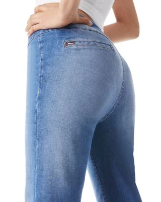 Olivia High Rise Flare Jeans In Best Intentions - Alice And Olivia 6 Olivia High Rise Flare Jeans In Best Intentions - Alice And Olivia - Image 4