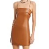 Kelly Faux Leather Mini Dress - Alice And Olivia -Alice And Olivia 12951364 fpx
