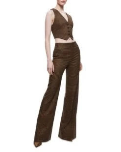 Deanna High Rise Bootcut Pants - Alice And Olivia -Alice And Olivia 13008463 fpx