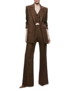 Colley Strong Shoulder Blazer - Alice And Olivia -Alice And Olivia 13008475 fpx