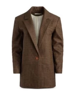 Colley Strong Shoulder Blazer - Alice And Olivia -Alice And Olivia 13008476 fpx