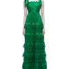 Vega Sleeveless Embroidered Maxi Dress - Alice And Olivia