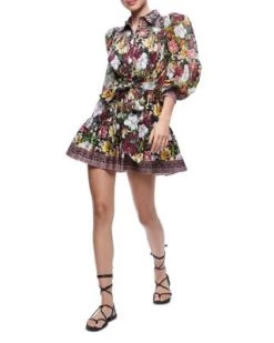 Tiffie Mini Dress - Alice And Olivia -Alice And Olivia 13015489 fpx