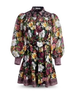 Tiffie Mini Dress - Alice And Olivia -Alice And Olivia 13015490 fpx