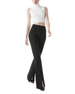 Emiko Split Hem Pants - Alice And Olivia -Alice And Olivia 13036884 fpx