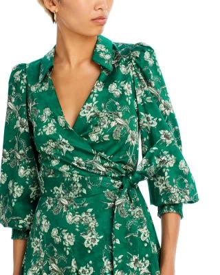 Alisa Wrap Dress - Alice And Olivia 6 Alisa Wrap Dress - Alice And Olivia - Image 4