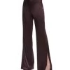 JC Satin Side Slit Pants - Alice And Olivia 1 JC Satin Side Slit Pants - Alice And Olivia -Alice And Olivia 13036952 fpx