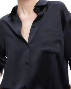 Finely Oversized Blouse - Alice And Olivia -Alice And Olivia 13052004 fpx