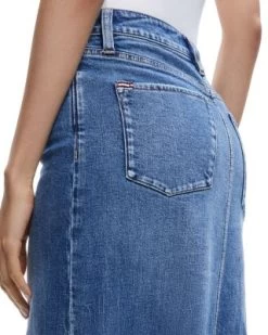 Rye High Waist Denim Maxi Skirt - Alice And Olivia -Alice And Olivia 13053129 fpx