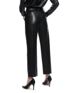 Ming Faux Leather Ankle Pants - Alice And Olivia -Alice And Olivia 13053136 fpx