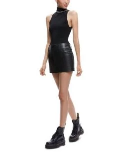 Annalee Faux Pearl Embellished Sleeveless Top - Alice And Olivia -Alice And Olivia 13053145 fpx