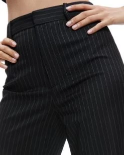 Oliver High Rise Flare Pinstripe Pants - Alice And Olivia -Alice And Olivia 13053156 fpx