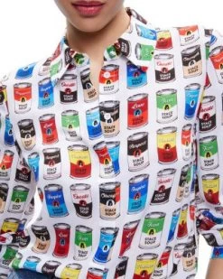 Willa Silk Button Down Blouse - Alice And Olivia -Alice And Olivia 13054979 fpx