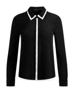 Willa Two Tone Blouse - Alice And Olivia -Alice And Olivia 13055000 fpx