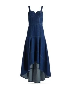 Donella Denim Bustier High/Low Dress - Alice And Olivia 13 Donella Denim Bustier High/Low Dress - Alice And Olivia -Alice And Olivia 13073736 fpx