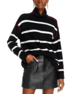 Bobbie Whipstitch Tunic Sweater - Alice And Olivia