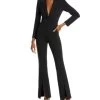 Donovan Strong Shoulder Jumpsuit - Alice And Olivia 1 Donovan Strong Shoulder Jumpsuit - Alice And Olivia -Alice And Olivia 13080219 fpx