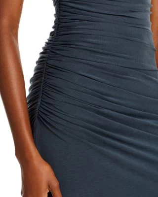 Derika Ruched Midi Dress - Alice And Olivia 8 Derika Ruched Midi Dress - Alice And Olivia - Image 6