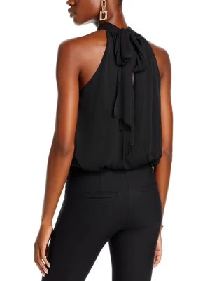 Maris Halter Neck Top - Alice And Olivia 4 Maris Halter Neck Top - Alice And Olivia - Image 2