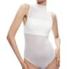 Nichol Sleeveless Mesh Bodysuit - Alice And Olivia