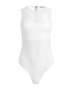 Nichol Sleeveless Mesh Bodysuit - Alice And Olivia -Alice And Olivia 13092344 fpx