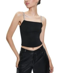 Drina Embellished Tank - Alice And Olivia -Alice And Olivia 13110614 fpx