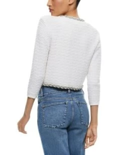 Akira Crystal Embellished Cardigan - Alice And Olivia -Alice And Olivia 13110618 fpx