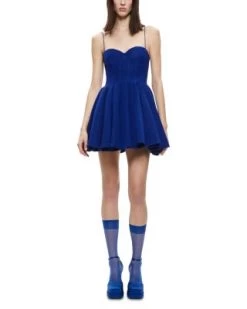 Adara Sweetheart Mini Dress - Alice And Olivia -Alice And Olivia 13110861 fpx