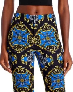 Teeny Printed Flared Pants - Alice And Olivia -Alice And Olivia 13117984 fpx