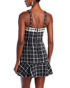 Kaidra Square Neck Dress - Alice And Olivia -Alice And Olivia 13117987 fpx