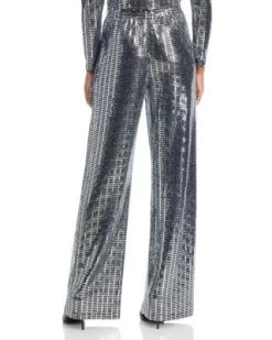 Elba Wide Leg Pants - Alice And Olivia -Alice And Olivia 13139018 fpx