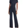 Jorah Short Sleeve Jumpsuit - Alice And Olivia