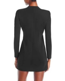 Guenda Curved Neck Dress - Alice And Olivia -Alice And Olivia 13139245 fpx