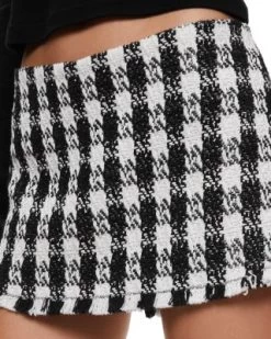 Mace Tweed Mini Skort - Alice And Olivia -Alice And Olivia 13155030 fpx