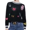 Wool Blend Gleeson Sweater - Alice And Olivia
