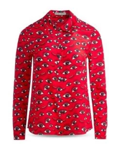 Silk Printed Shirt - Alice And Olivia -Alice And Olivia 13156339 fpx