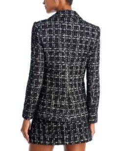 Macey Tweed Blazer - Alice And Olivia -Alice And Olivia 13165091 fpx