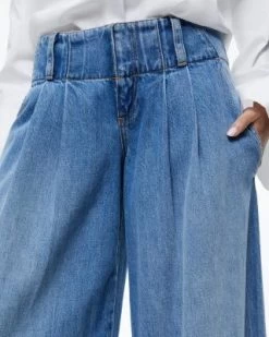 High Rise Wide Leg Jeans In Vint Blue - Alice And Olivia 12 High Rise Wide Leg Jeans In Vint Blue - Alice And Olivia -Alice And Olivia 13178398 fpx