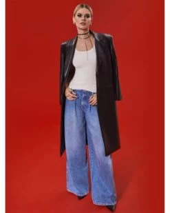 High Rise Wide Leg Jeans In Vint Blue - Alice And Olivia 15 High Rise Wide Leg Jeans In Vint Blue - Alice And Olivia -Alice And Olivia 13178403 fpx