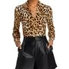 Eloise Leopard Print Blouse - Alice And Olivia -Alice And Olivia 13181996 fpx