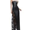 Retha Embellished Lace Strapless Gown - Alice And Olivia