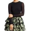 Chara Ruffle Skirt Mini Dress - Alice And Olivia