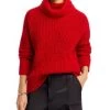 Vere Oversized Turtleneck Sweater - Alice And Olivia
