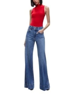 Darcey Ribbed Merino Wool Sweater Tank - Alice And Olivia -Alice And Olivia 13224055 fpx