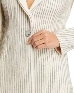 Yona Embellished Pinstripe Blazer - Alice And Olivia -Alice And Olivia 13227807 fpx