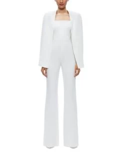 Nova Cape Jumpsuit - Alice And Olivia -Alice And Olivia 13241566 fpx